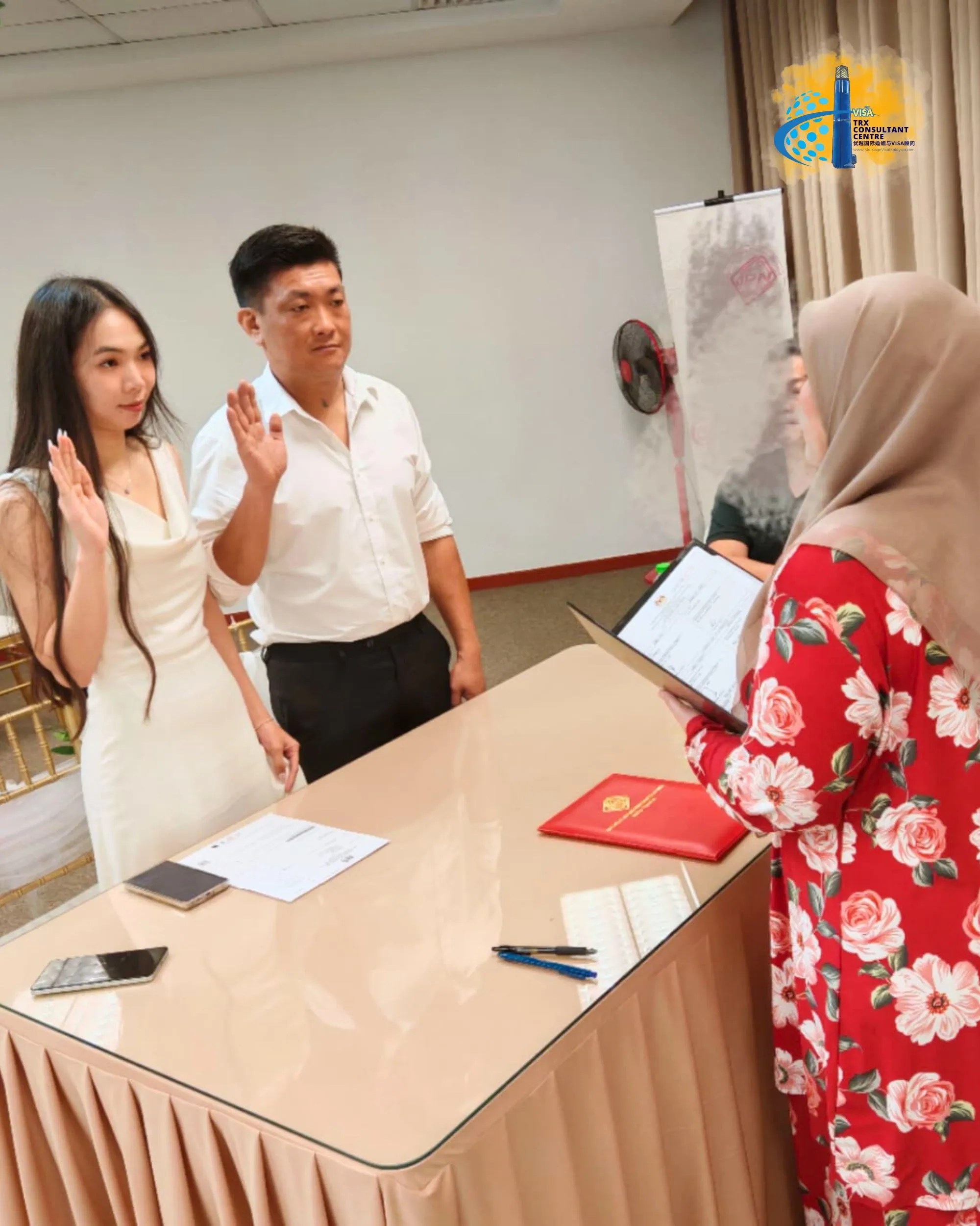 真实客户见证 - TRX Consultant Centre 成功协助跨国情侣完成马来西亚国际婚姻注册与签证申请 Marriage Visa Malaysia 02