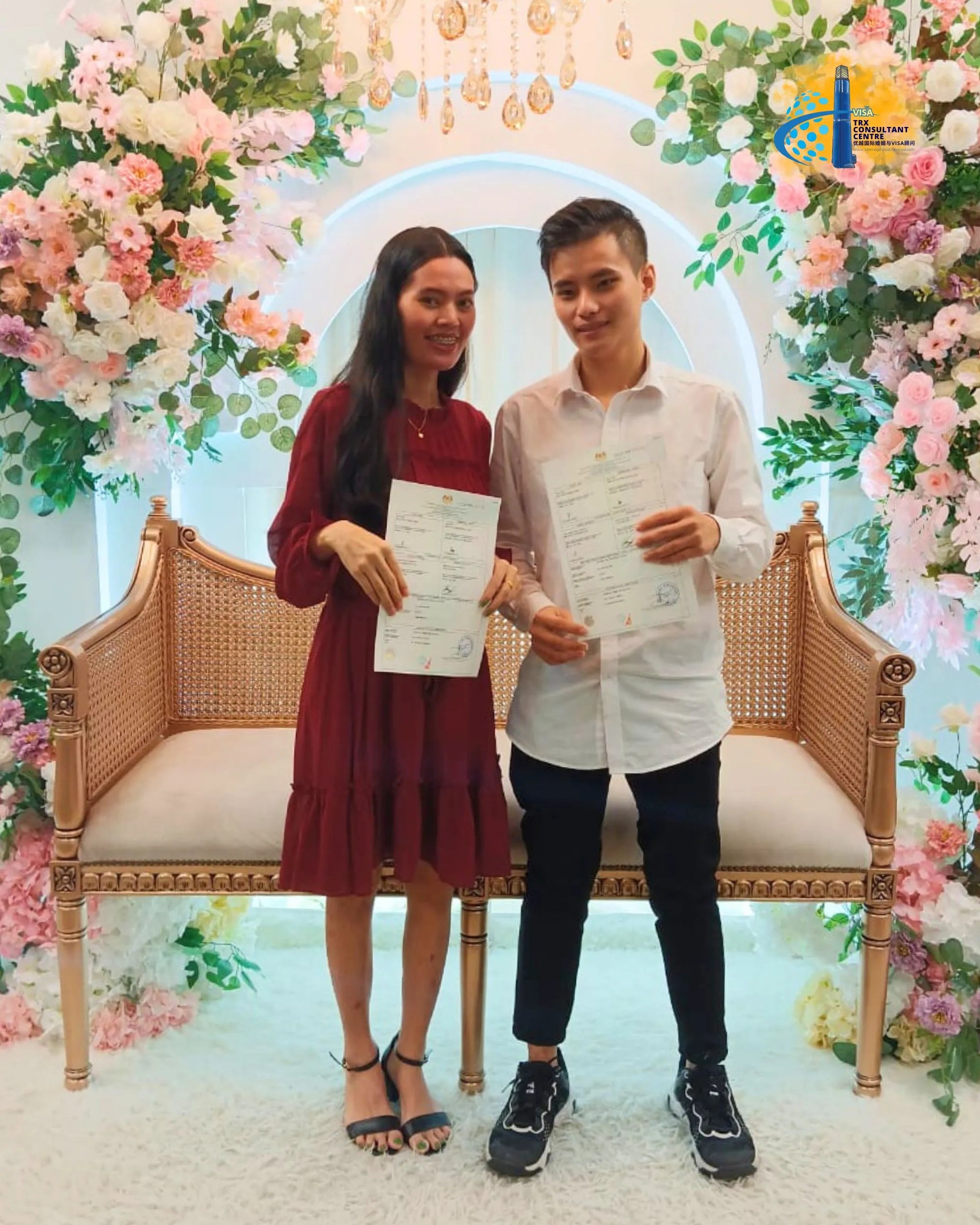 真实客户见证 - TRX Consultant Centre 成功协助跨国情侣完成马来西亚国际婚姻注册与签证申请 Marriage Visa Malaysia 07