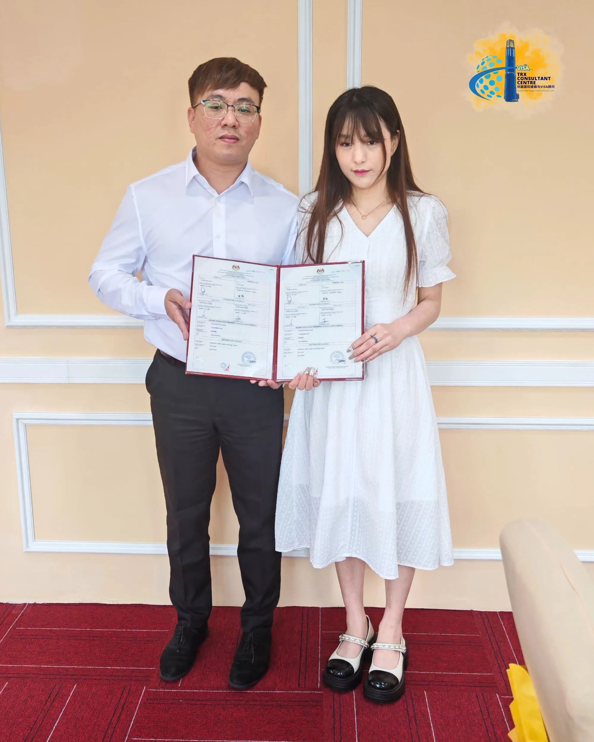 真实客户见证 - TRX Consultant Centre 成功协助跨国情侣完成马来西亚国际婚姻注册与签证申请 Marriage Visa Malaysia 08